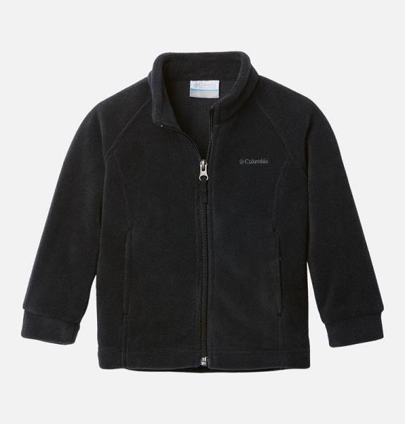 Columbia Benton Springs Fleece Jacket Black For Girls NZ58690 New Zealand
